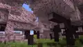 A cherry grove biome.