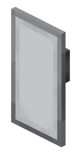 White Shield.png: Infobox image for Shield the item in Minecraft