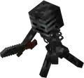 Wither skeleton walking.