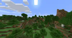 Wooded Hills.png: Infobox image for Wooded Hills the biome in Minecraft