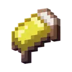 Yellow Bed (inventory) MCE.png: Infobox image for Bed the block in Minecraft