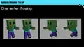 Zombie animation and character posing process.