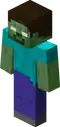 Herobrine as a zombie from Skin Pack 3.