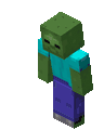 Zombie Idle (Dungeons).gif: Infobox image for Zombie the dungeons entity in Minecraft