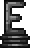 'E' Statue