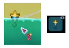 A new item that changes the bobber of fishing poles to a star-shaped bobber.