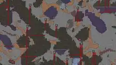 A world image posted by Redigit, showing large amount of traps.