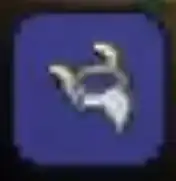 The Goat's Tuft, a vanity accesory that changes the player's hurt sound to the sound of a goat.