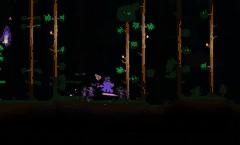 A Phaseblade being swung like normal, thrown at enemies, and landing in the ground.