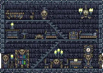 Blue Dungeon furniture house