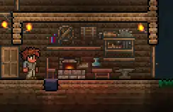 Một hệ thống trạm chế tạo nhỏ gọn được dùng để làm ra hầu hết những vật phẩm có thể chế tạo ở giai đoạn pre-Hardmode. Một vài trạm như Thùng nhuộm và Nồi nấu ăn bị loại ra.