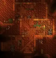 A Desert-themed Underground Cabin in the Underground Desert.