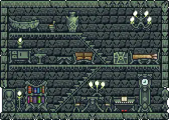 Green Dungeon furniture house