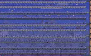 Safely bounded Vile Mushroom farm.