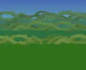 (Desktop, Console and Mobile versions) Hills with giant thorn patches.