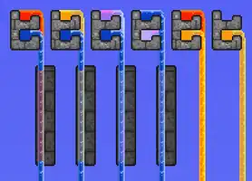 Combining different liquidfalls, with honeyfall for comparison. Other combinations have no effect.