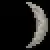 Moon phase 5 (Waxing Crescent)