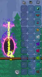 A high damage magic build, which gives a Ruthless Clinger Staff 106 damage and a Demonic one 102 damage.