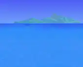 (Desktop, Console and Mobile versions) Distant mountains with mesas. Has a different, brighter water color. Uses art from the 3DS background.