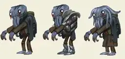 Concept Art of some of the Zombie variants