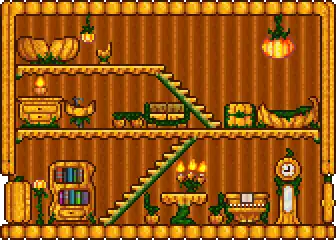 Pumpkin furniture house
