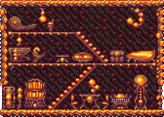 Solar furniture house