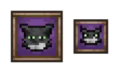 A new painting made by community member Waasephi.