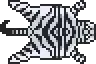 Zebra Skin placed