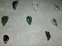 Damcılı mağarası stone tools