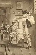 Illustration IX: Fanny and the sailor, Édouard-Henri Avril, 1907