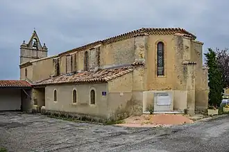 The church in Fonters-du-Razès