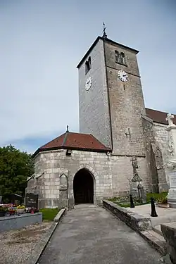 The church in Septfontaines