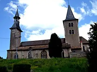 The church in Nomeny