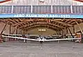 Airfield hangar, 2024