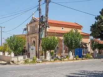 The church of Saint Thomas, the main church of the village