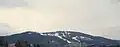 The mountain range Dovzhky in Skole district.
