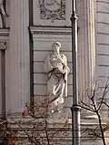 One of the sculptures (right)