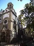 Former synagogue entrance gateway