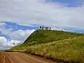 Tsaryna Mohyla, the highest point of the Bilsk hillfort