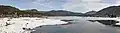 A view of Lake Teletskoye, the largest lake in the Altai Mountains and the Altai Republic, Russia