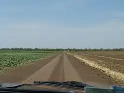 Landscape in Vesyolovsky District