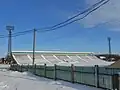 Yuriya Gagarina stadium snowed in within Chernihiv