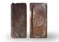 Paving brick from the factory of Baron Bergenheim (1891–1917)