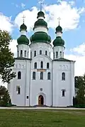 Dormition Cathedral of the Yelets Monastery contains tomb of Yakiv Lyzohub