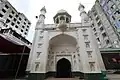 View of the mosque from the front