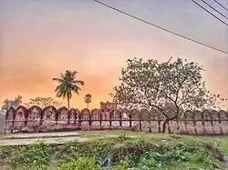 Wall of the fort