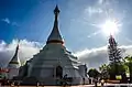 The largest stūpa in late morning