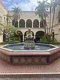 The fountain in 2024