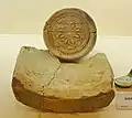 Excavated roof tiles