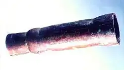 The Xanadu Gun, 1298, is the earliest dated cannon and an example of a bowl-mouth gun (wankou chong)